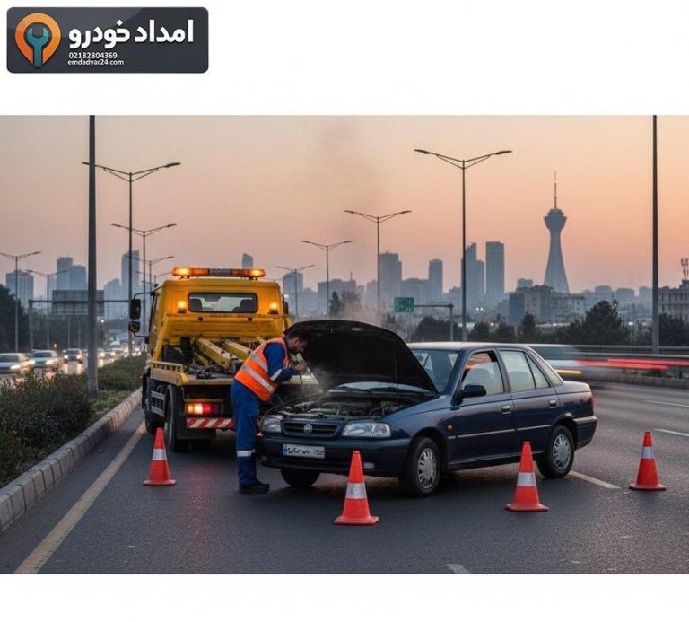 امداد خودرو فوری تهران؛ راهنمای اعزام اضطراری