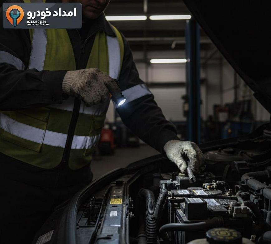 بررسی سریع موتور و اتصالات برقی در محل