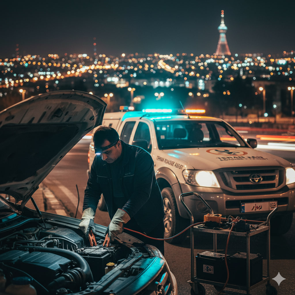 باتری به باتری و تعویض باتری در محل تهران