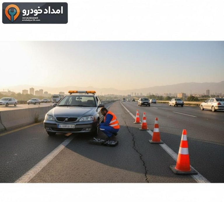 تعمیر در محل تهران | مکانیک سیار مطمئن