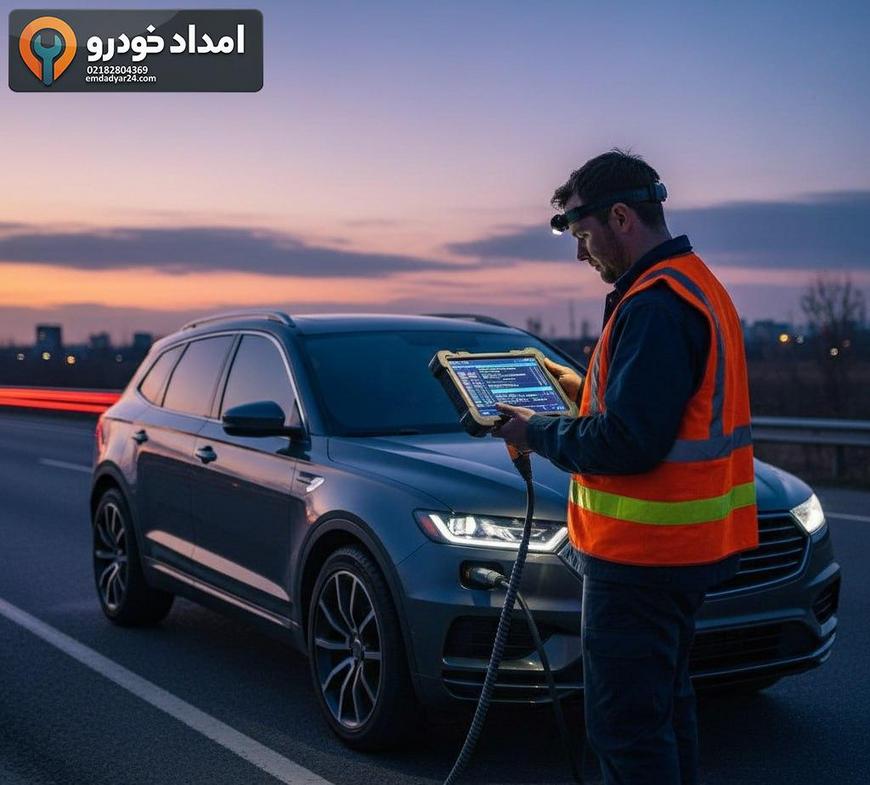 اتصال دستگاه دیاگ حرفه‌ای به فیدلیتی پرستیژ برای عیب‌یابی