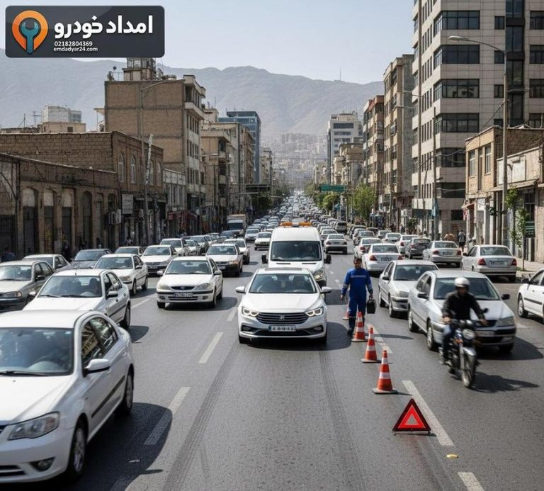 امداد خودرو رسپکت در تهران