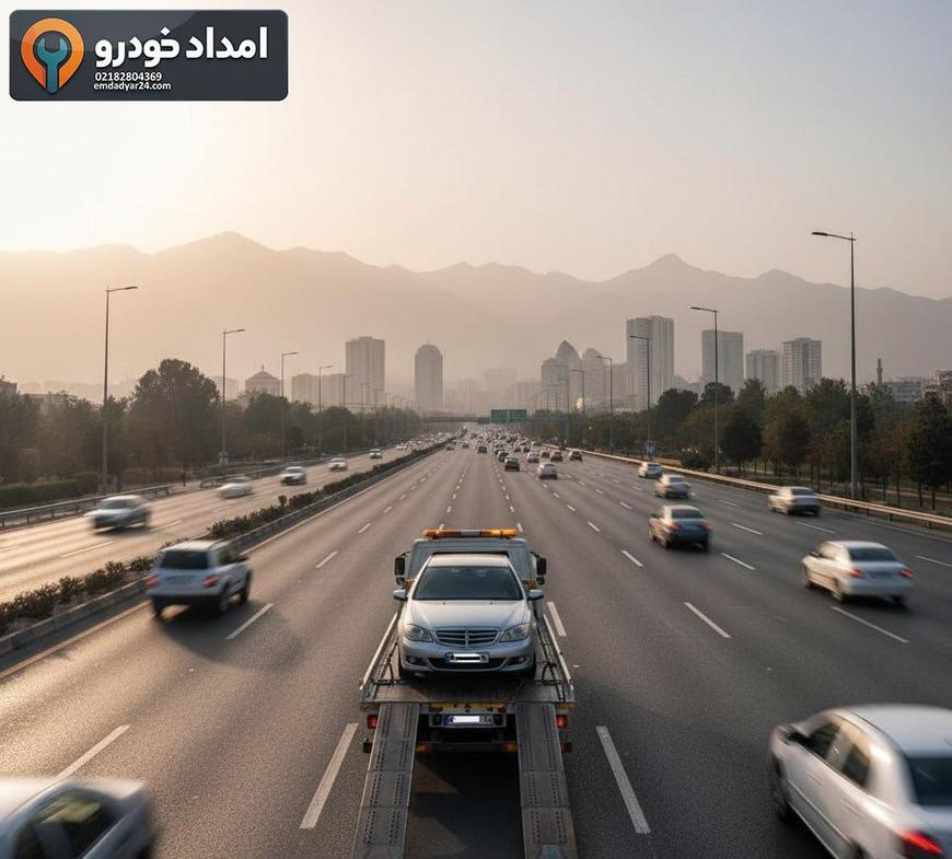 یدک‌کش کفی در تهران – اعزام سریع