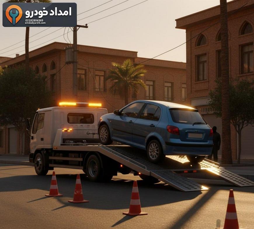 یدک‌کشی کفی و چرخ‌گیر در تهران