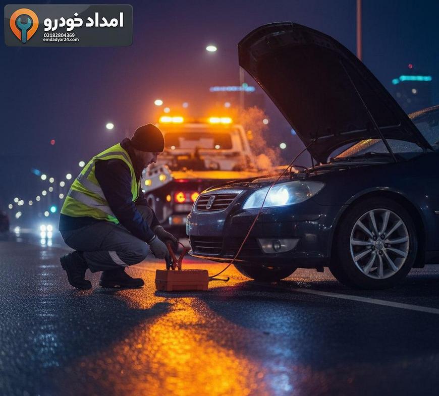 باتری‌به‌باتری و رفع ایراد برق خودرو در تهران