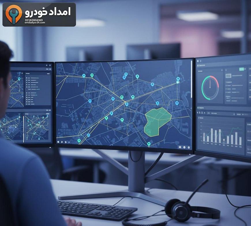 اعلام ETA و مدیریت اعزام امداد خودرو در تهران