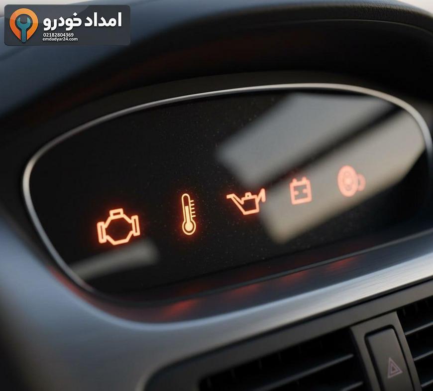 تکنسین امدادیار در حال بررسی موتور جک J4 خاموش‌شده