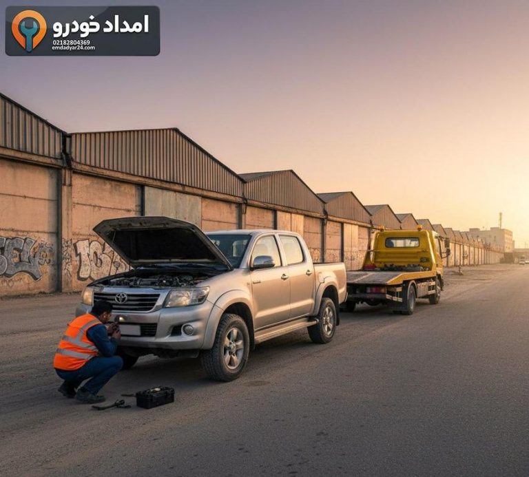 امداد خودرو هایلوکس در تهران