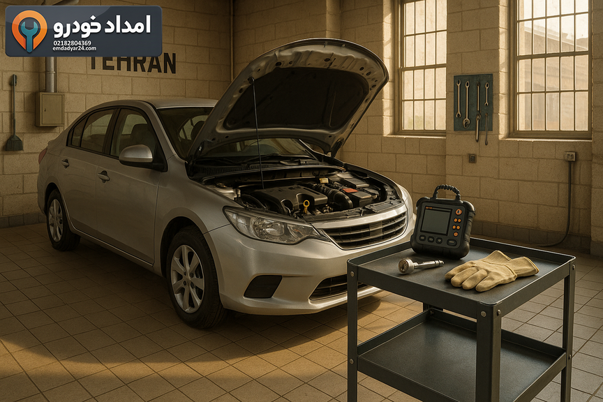 عیب‌یابی لرزش موتور برای تشخیص خرابی کویل یا شمع در تهران