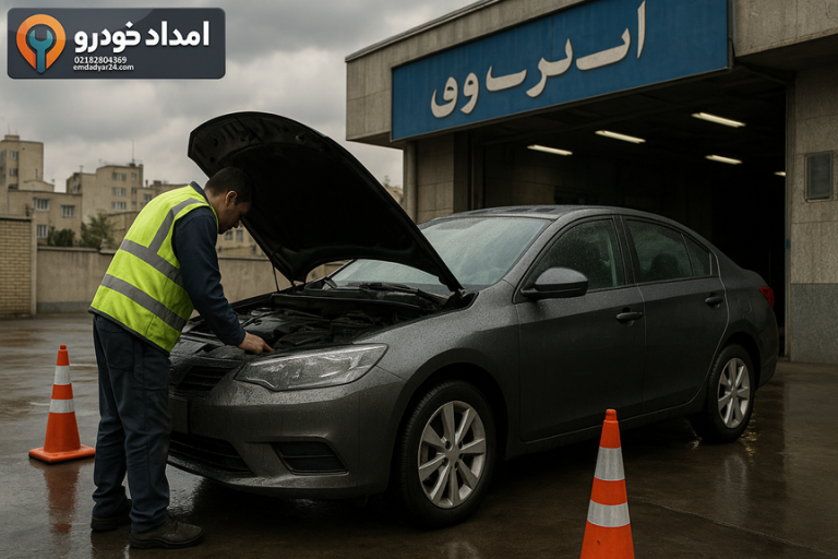 چراغ چک بعد از شستشوی موتور؛ کارهای فوری