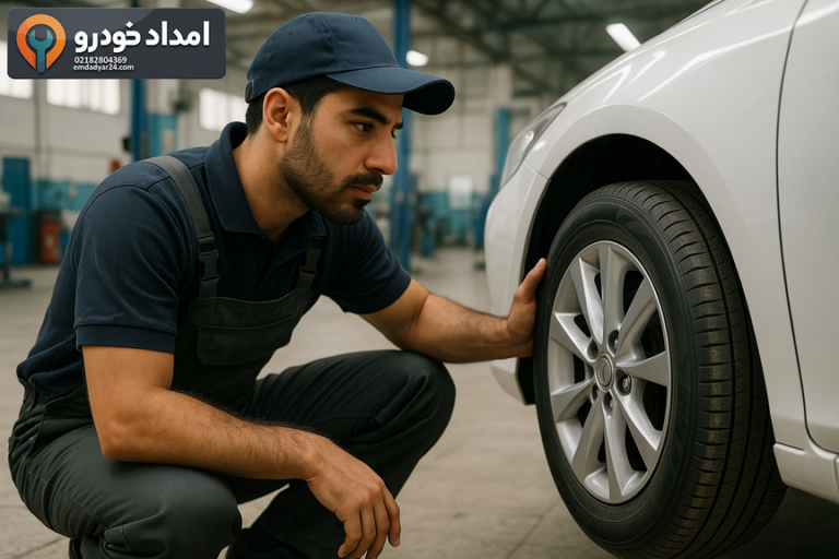 لرزش فرمان در سرعت بالا؛ بالانس یا خرابی تایر؟