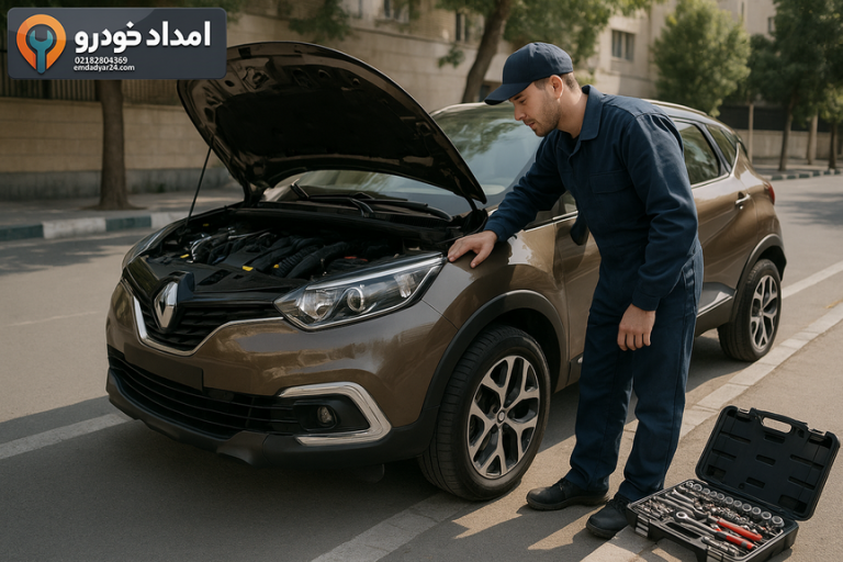 تعمیر در محل رنو کپچر؛ چه کارهایی کنار راه شدنی است؟